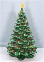 Vintage 22"H Ceramic Christmas Tree