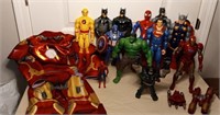 Collection Of Large Action Figures & Costume