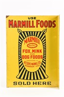 USE MARMILL FOODS "FOX, MINK & DOG FOODS"  FLANGE