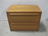 20"x 3'x 29" Wood File Cabinet W/Key