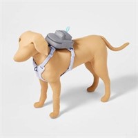 Dog Backpack Harness Attachment - Gray - Boots...