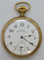 Antique 21 Jewel Hampton Road Pocket Watch