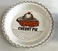 The cherry pie plate/recipe