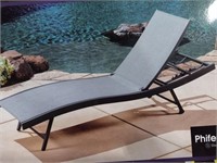 (2) Phifertex Premier Sling Lounge Chairs