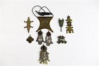 Tuareg, Bedouin, Yemeni Middle Eastern Jewelry Lot
