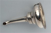 George III Sterling Silver Wine Funnell,