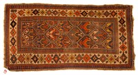 Antique Kazak rug, approx. 3.4 x 6.5