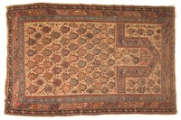 Antique Marsali prayer rug, approx. 3.6 x 5.2