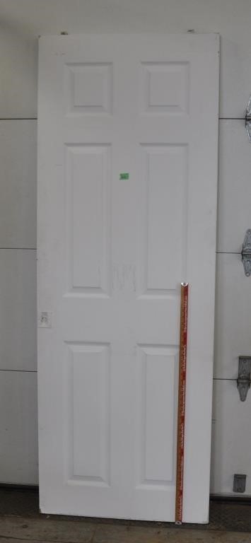 Pocket door, painted, 28x77