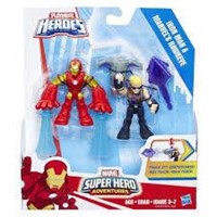 Super Hero Adventure Iron Man and Marvels Hawkeye