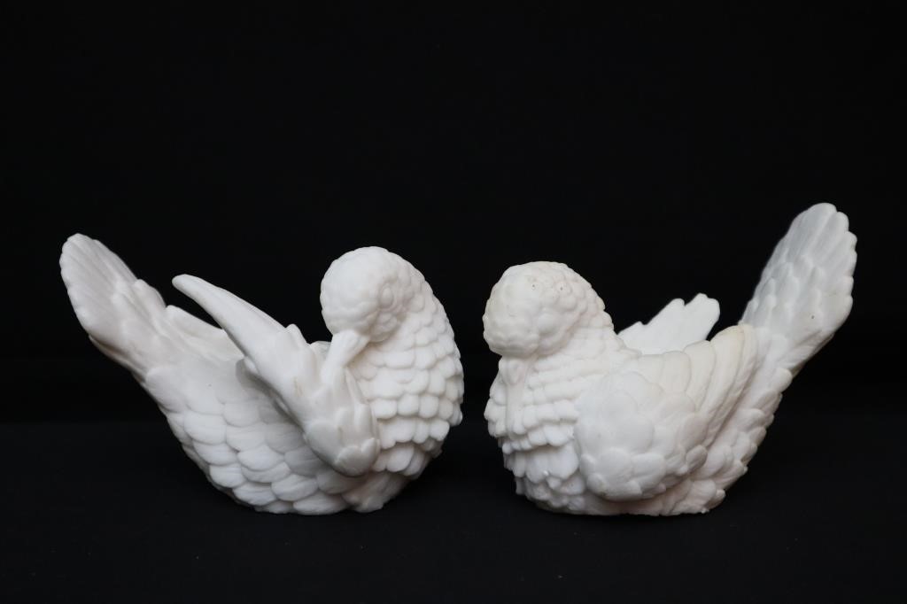 Salt Bird Figures