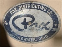 Pax Distributing Co sign 16Wx12T SST