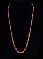 Native American Vintage Coral Necklaces