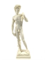 Resin Michelangelo's David Figurine, Italy, 10.5"