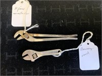 (2) Miniature Wrenches