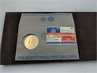 1974 Bicentennial First Day Cover