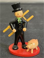 Chimney Sweep Wooden Figurine