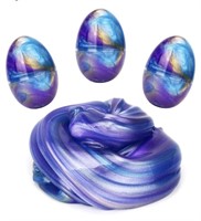 3 Pack Galaxy Slime Easter Egg Silly Putty for