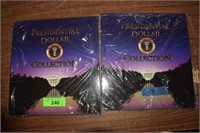 Two New Presidential Dollar Albums - No Coins