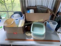 Various Tupperware and Food Containers