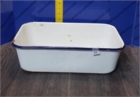 Vintage Enamel Ware Refrigerator Dish