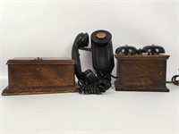 Antique Telephone System Rock Island Railroad