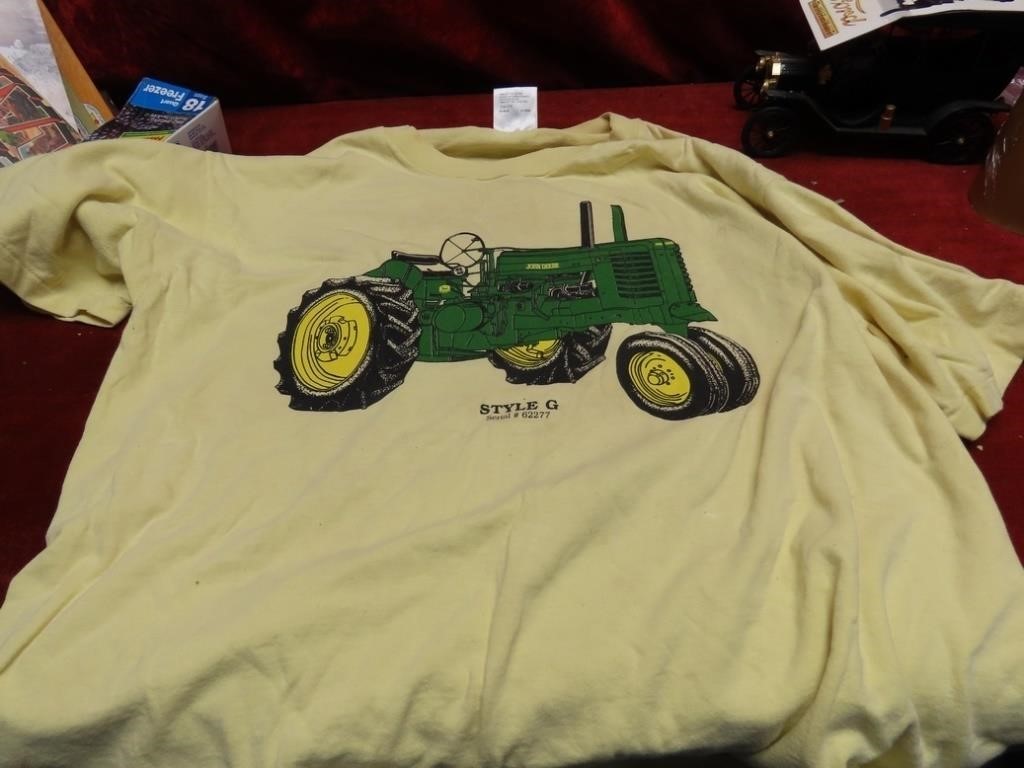 John Deere XL t-shirt.