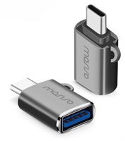 MOSISO USB C To USB Adapter 2 Pack