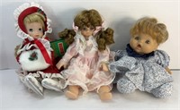 (3) COLLECTOR DOLLS
