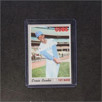 Ernie Banks 1970 Topps #630 Baseball card, sharp w