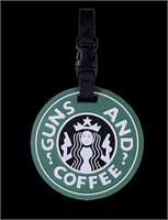 New Five Star Gear Guns and Coffee Luggage Tag