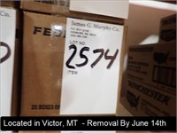 CASE OF (500) ROUNDS OF FEDERAL AMERICAN EAGLE