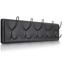 HBCY-Wall Mounted Coat Hooks, White Entryway Co...