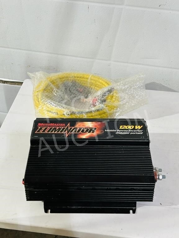 1200 watt Eliminator power inverter & cable