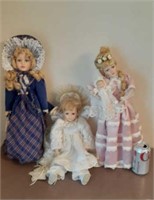 Porcelain dolls