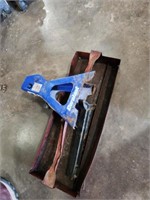 Toolbox and car jack