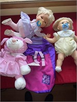 Baby dolls and magic attic club bag