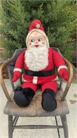 LARGE SOFT BODY/PLASTIC FACE SANTA-APPROX 36 INCHS