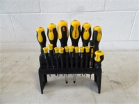 Olympia Tools Screwdriver Set with Rack