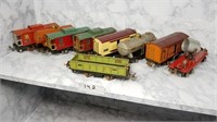 10 Lionel Prewar O Gauge Train Cars