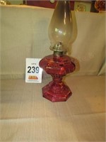 Ruby Oil Lamp