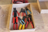 Flat of Electrical Hand Tools