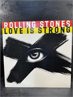 ROLLING STONES LOVE IS STRONG RECORD ALBUM