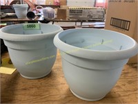 2 8" planters