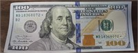 Us $100 Bill Star Note Crisp 2013