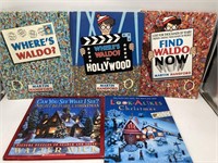 WHERE’S WALDO AND CHRISTMAS PICTURE PUZZLE BOOKS