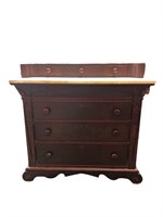 Empire Mahogany Dresser with Glove Boxes