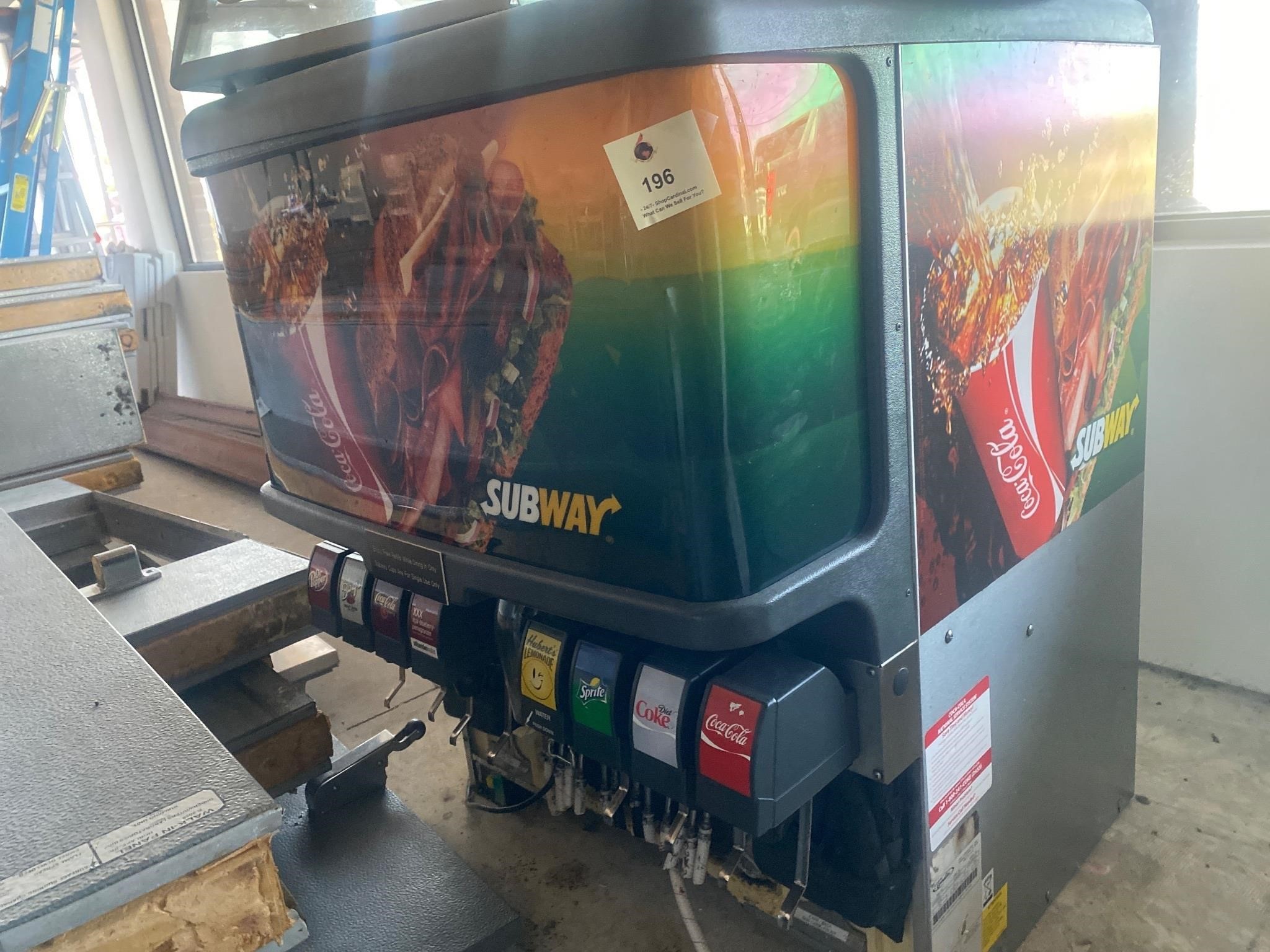 Commercial soda machine, Cornelius