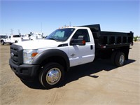 2011 Ford F550 S/A Dump Truck