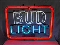 Vintage Bud Light Neon Sign